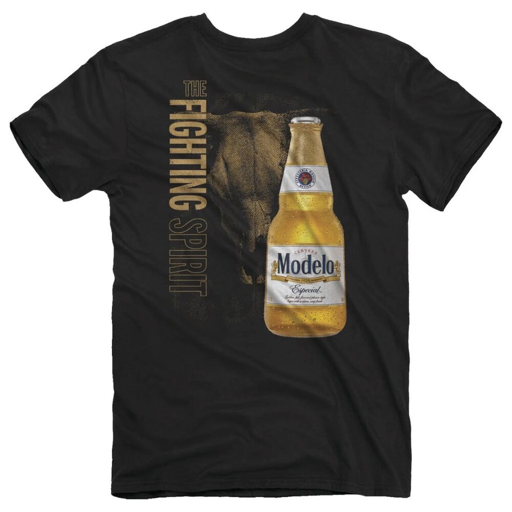 Modelo Fighting Spirit Skull Graphic Tee Adult T-shirt